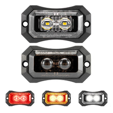Load image into Gallery viewer, 2/4/6LED 12-24V Truck LED Side Marker Light Strobe Flash Warning Light Waterproof Lens Flashing Light for Trucks &amp; Trailers
