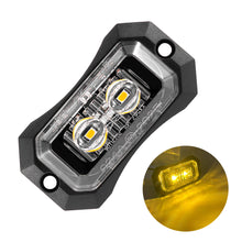 Load image into Gallery viewer, 2/4/6LED 12-24V Truck LED Side Marker Light Strobe Flash Warning Light Waterproof Lens Flashing Light for Trucks &amp; Trailers
