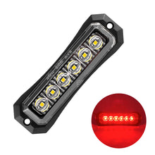 Load image into Gallery viewer, 2/4/6LED 12-24V Truck LED Side Marker Light Strobe Flash Warning Light Waterproof Lens Flashing Light for Trucks &amp; Trailers
