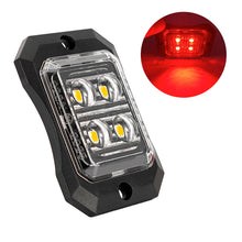 Load image into Gallery viewer, 4/8/12 LED Truck LED Side Marker Light Strobe Flash Warning Light 12-24V Waterproof Lens Light for Trucks &amp; Trailers
