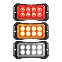 Load image into Gallery viewer, 4/8/12 LED Truck LED Side Marker Light Strobe Flash Warning Light 12-24V Waterproof Lens Light for Trucks &amp; Trailers
