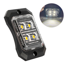 Load image into Gallery viewer, 4/8/12 LED Truck LED Side Marker Light Strobe Flash Warning Light 12-24V Waterproof Lens Light for Trucks &amp; Trailers
