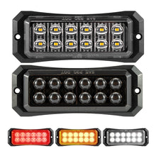 Load image into Gallery viewer, 4/8/12 LED Truck LED Side Marker Light Strobe Flash Warning Light 12-24V Waterproof Lens Light for Trucks &amp; Trailers
