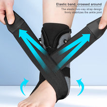 Load image into Gallery viewer, 1PC Inflatable Ankle Brace Joint Stabilizing Straps for Sprain Recovery Adjustable Sports Guard to Prevent Ankle Roll
