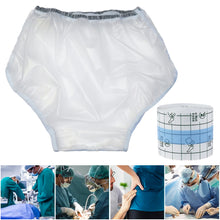 Load image into Gallery viewer, Postoperative Waterproof Underwear Side Snap Button Sand Transparent Adult Diaper Reusable Washable Waterproof Underwear Noiseless Outer/Inner Wear
