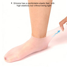 Load image into Gallery viewer, Silicone Heel Protection Cover Soft Foot Cover Socks Prevent Dry Cracked Feet Heel Foot Membrane Cover Anti Cracking Socks
