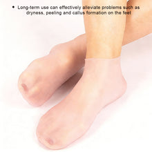 Load image into Gallery viewer, Silicone Heel Protection Cover Soft Foot Cover Socks Prevent Dry Cracked Feet Heel Foot Membrane Cover Anti Cracking Socks
