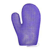 Load image into Gallery viewer, Outdoor TPU Honeycomb Cleaning Bath Gloves Honeycomb Shaped Cleaning Exfoliating Bath Gloves Makeup Remover Finger Cover

