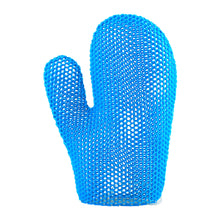 Load image into Gallery viewer, Outdoor TPU Honeycomb Cleaning Bath Gloves Honeycomb Shaped Cleaning Exfoliating Bath Gloves Makeup Remover Finger Cover
