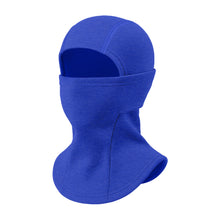 Load image into Gallery viewer, Kids Winter Thermal Headgear Solid Color Fleece Lined Thickened Cold Protection Face Mask Outdoor Skiing Cycling Neck and Face Head Covering
