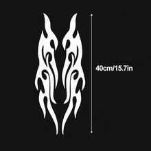Load image into Gallery viewer, 2Pcs 30/40/50cm Car Motorcycle Sticker Flames Reflective Decal Sticker Decoration Decals Vinyl Waterproof

