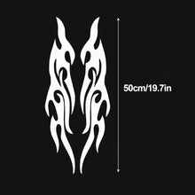 Load image into Gallery viewer, 2Pcs 30/40/50cm Car Motorcycle Sticker Flames Reflective Decal Sticker Decoration Decals Vinyl Waterproof
