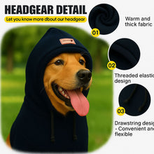 Load image into Gallery viewer, Pet Dog Windproof Warm Hat Calming Earmuffs Noise Proof Anti Cold Adjustable Anxiety Relief Pet Headgear
