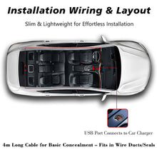 Load image into Gallery viewer, Dynamic LED Car Window Ambient Light Sticker Heart &amp; Pattern Display for Front/Rear Windshield USB/12V Decoration Light
