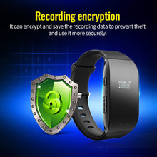 Load image into Gallery viewer, 4-32GB Mini Camera Watch Audio Voice Recorder Bracelet USB Flash Driver Dictaphone Noise Reduce Sound Recording Wristband
