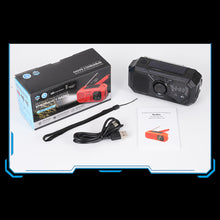 Load image into Gallery viewer, Portable Solar Radio Emergency Kits first Aid Radio with Crank Dynamo AM/FM Radio Blackout Power station USB Phone Charger
