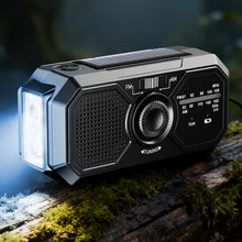 Load image into Gallery viewer, Portable Solar Radio Emergency Kits first Aid Radio with Crank Dynamo AM/FM Radio Blackout Power station USB Phone Charger
