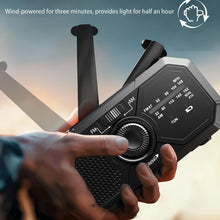 Load image into Gallery viewer, Portable Solar Radio Emergency Kits first Aid Radio with Crank Dynamo AM/FM Radio Blackout Power station USB Phone Charger
