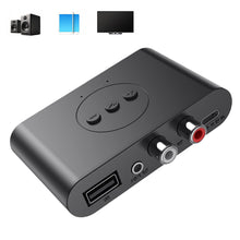 Load image into Gallery viewer, NFC Bluetooth-Compatible 5.0 Audio Receiver U Disk RCA 3.5mm AUX USB Stereo Music Wireless Adapter Hands-Free Calls for Car
