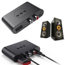 Load image into Gallery viewer, NFC Bluetooth-Compatible 5.0 Audio Receiver U Disk RCA 3.5mm AUX USB Stereo Music Wireless Adapter Hands-Free Calls for Car
