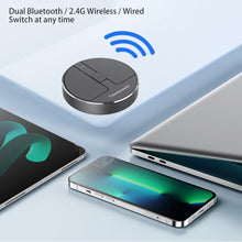 Load image into Gallery viewer, Wireless Mouse 3 Mode BT 5.2/2.4G/USB Mini Capacitive Mouse Cordless Mice 3 Adjustable DPI Rechargeable with USB Receiver for PC
