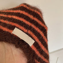 Load image into Gallery viewer, Winter Hat Women Wool Knitted Striped Beanie Baggy Cap Warm Windproof Outdoor Ski Balaclava Casual
