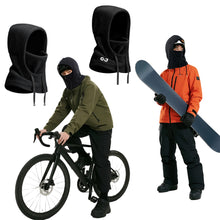 Load image into Gallery viewer, Winter Outdoor Cycling Skiing Thermal Headgear Windproof Cold Protection Full Face Mask Polar Fleece Thickened Hat Scarf Earmuffs Integrated Gear

