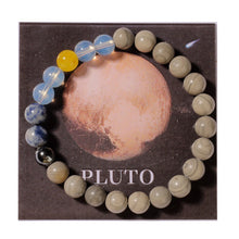 Load image into Gallery viewer, Solar System Planets Stone Bracelet Lucky Charm Moon Sun Saturn Bead Daily Wear &amp; Meditation For Men Hand Rosary Accessories
