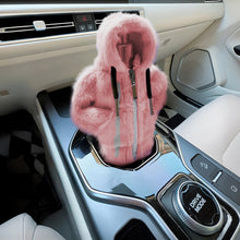 Load image into Gallery viewer, Universal Car Gear Change Lever Sweatshirt Covers Shifter Knob Hoodie Car Decoration Gear Lever Cover Speed Lever Sweatshirt
