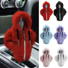 Load image into Gallery viewer, Universal Car Gear Change Lever Sweatshirt Covers Shifter Knob Hoodie Car Decoration Gear Lever Cover Speed Lever Sweatshirt
