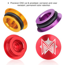 Load image into Gallery viewer, 1PC Bike Crank Dust Plug Integrated Hollow Aluminum Alloy Crankset Cap Compatible with M610 Bicycle Parts
