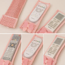 Load image into Gallery viewer, Lace Fabric Remote Cover Dust-Proof Washable Soft Stretch Sleeve for TV &amp; AC Remote Controller Home Electronic Accessory
