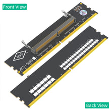 Load image into Gallery viewer, Laptop DDR5 RAM to SO DDR5 U-DIMM Desktop Adapter Card Memory Tester SO DDR5 to DDR5 U-DIMM Converter
