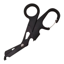 Load image into Gallery viewer, Multi-functional Emergency Shears with Quick Clip EDC Rescue Scissors Outdoor Wrench Bottle Opener Wire Stripper Screwdriver
