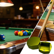 Load image into Gallery viewer, 8-Angle Magnetic Chalk Storage Box Moisture-proof Anti-scratch Multi-color Frosted Detachable DIY Case Billiard Supplies Accessories
