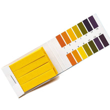 Load image into Gallery viewer, Universal pH Test Paper 1-14 Full Range Strips Litmus Paper for Water Testing High Accuracy Acid Alkaline Indicator Strips Lab Home Aquarium Pool Use
