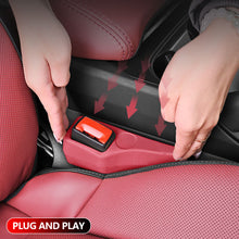 Load image into Gallery viewer, Pair of Car Seat Gap Plugs Anti-Drop Seat Crack Filler &amp; Organizer Prevents Items Falling &amp; Collects Dusts Interior Accessory
