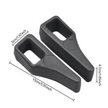 Load image into Gallery viewer, Pair of Car Seat Gap Plugs Anti-Drop Seat Crack Filler &amp; Organizer Prevents Items Falling &amp; Collects Dusts Interior Accessory
