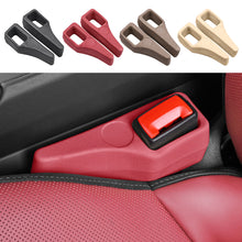 Load image into Gallery viewer, Pair of Car Seat Gap Plugs Anti-Drop Seat Crack Filler &amp; Organizer Prevents Items Falling &amp; Collects Dusts Interior Accessory
