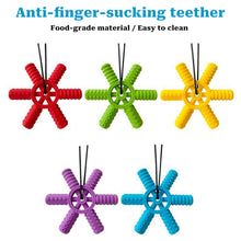 Load image into Gallery viewer, 1Pcs BPA Free Silicone Teether Cartoon Sensory Chew Necklace Pendant Oral Motor Chewy Toy Therapy Tools For Kids
