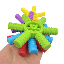 Load image into Gallery viewer, 1Pcs BPA Free Silicone Teether Cartoon Sensory Chew Necklace Pendant Oral Motor Chewy Toy Therapy Tools For Kids
