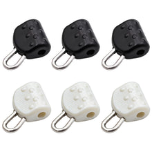Load image into Gallery viewer, 15PCS Metal Quick Snap Abalone Float Clip Anti-Slip Sea Fishing Float Connector Link Fishing Tackle Small Accessories
