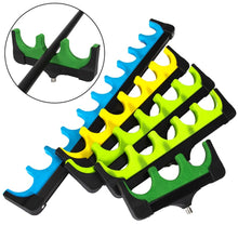 Load image into Gallery viewer, 1PC Lure Fishing Rod Holder Head Multi-Hole EVA Crossbar Holder Head Universal for Sea and Casting Rod Used with Ground Spike
