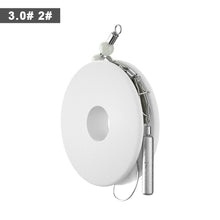 Load image into Gallery viewer, 1Roll Anti-Tangle Drop Shot Kite Fishing Line 3-Way Swivel Anti-Snag Lure Fishing Rig for Black Pit Bass Perch
