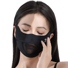 Load image into Gallery viewer, Ice Silk Sun Protection Face Mask Breathable Mesh Design UV Protection Mask with Eye Protection for Outdoor Cycling
