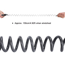 Load image into Gallery viewer, Anti-Theft Combination Cable Lock for Bicycle Retractable Steel Wire Lock for Electric Bike Helmet Cycling Equipment
