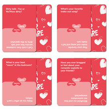 Load image into Gallery viewer, Truth or Challenge Card Game for Couples Romantic Conversation Starter Cards for Date Night Gift for Him and Her
