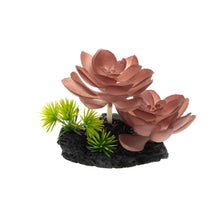 Load image into Gallery viewer, Simulated Succulent Lifelike Fake Plant Reptile Terrarium Decor Artificial Greenery for Vivarium Aquarium Fish Tank Landscaping Home Ornament Gift
