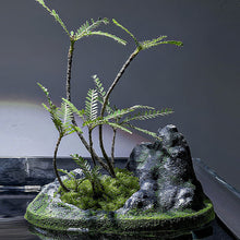 Load image into Gallery viewer, Floating Stone Aquarium Decoration Natural Look Fish Tank Ornament with Hideout Cave Floating Rock for Aquascape Pond or Reptile Tank
