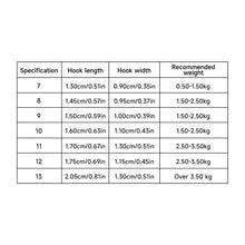 Load image into Gallery viewer, 1PC Triple Branch Flat Hook Rig Iseni Barbed Fishing Hooks with Spring for Bighead and Silver Carp Fishing Supplies

